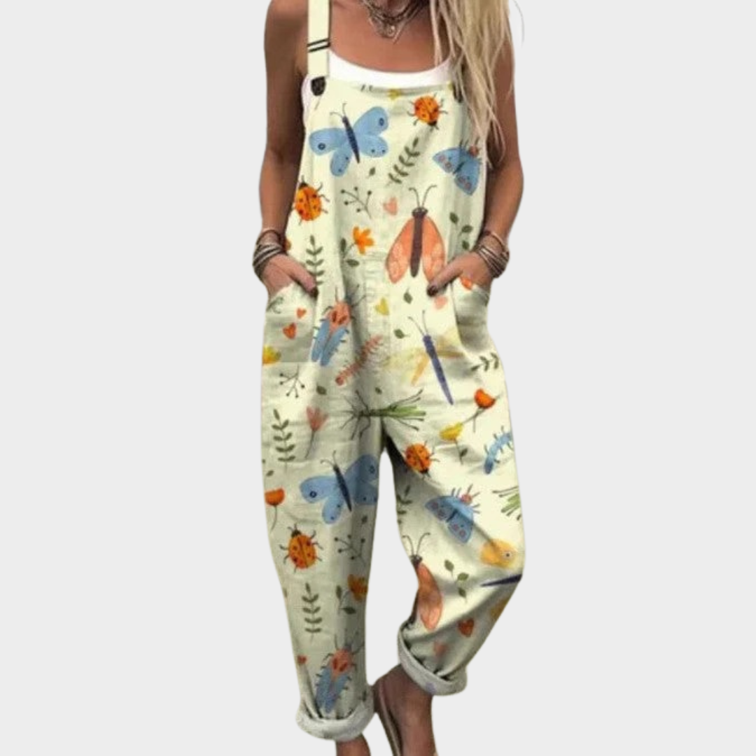 Yesenia | Bekväm Tryckt Jumpsuit