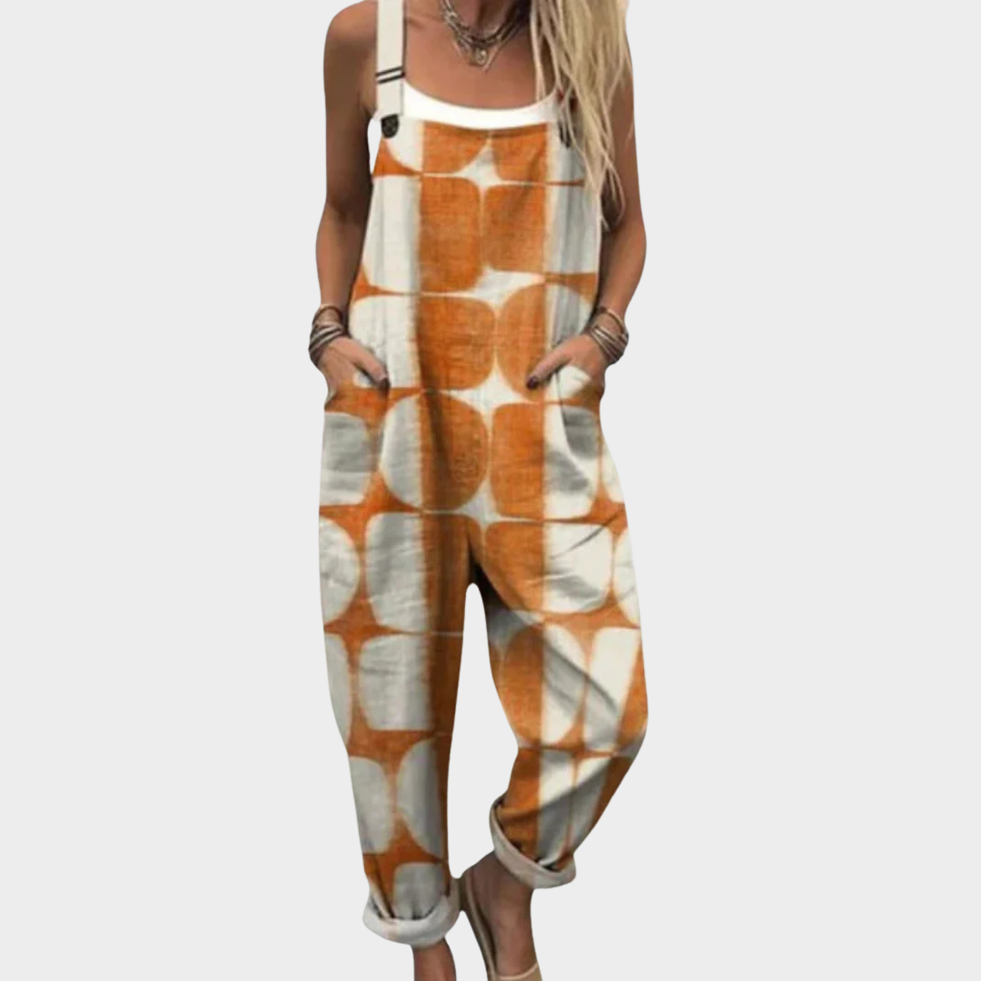 Yolanda | Avslappnade Multicolor Fickjumpers