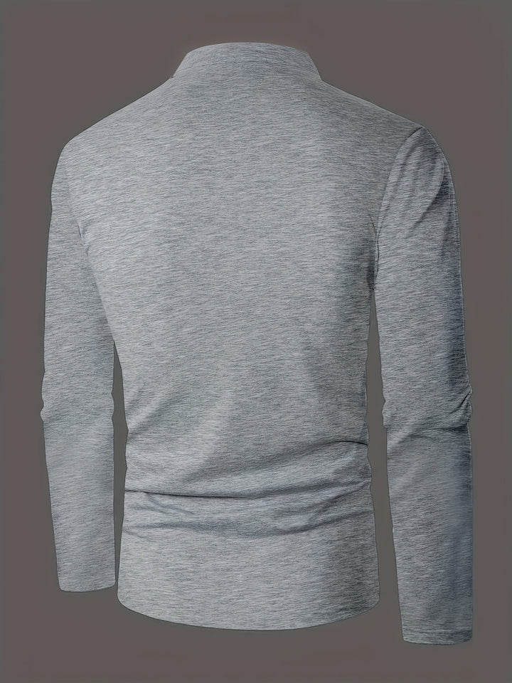 Jasper | Raffinerad långärmad Henley