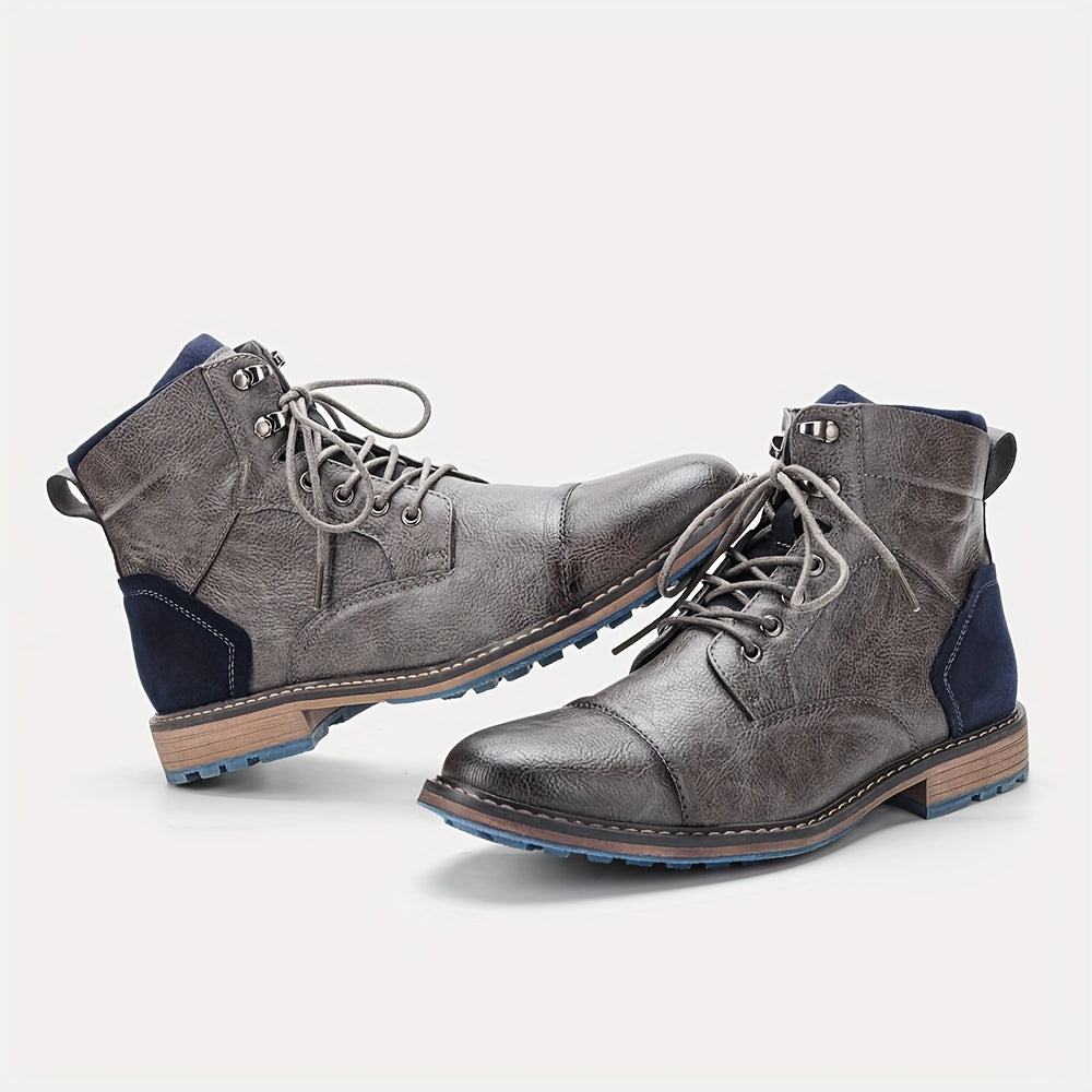 Rupert | Finsydda Cap-Toe Ankstövlar