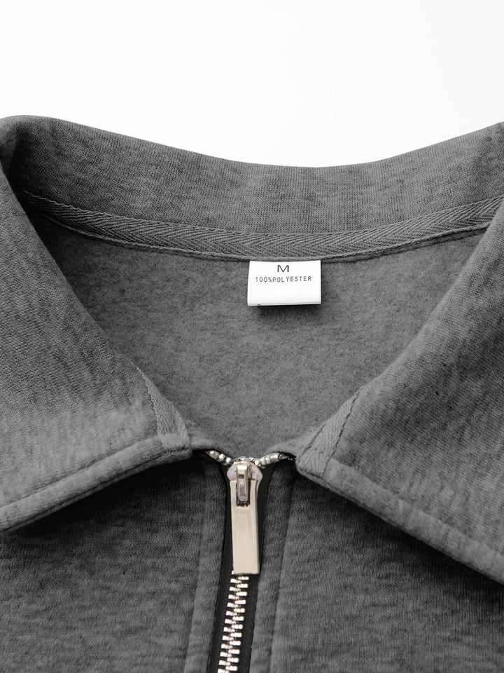 Emmett | Raffinerad Halv-Zip Pullover