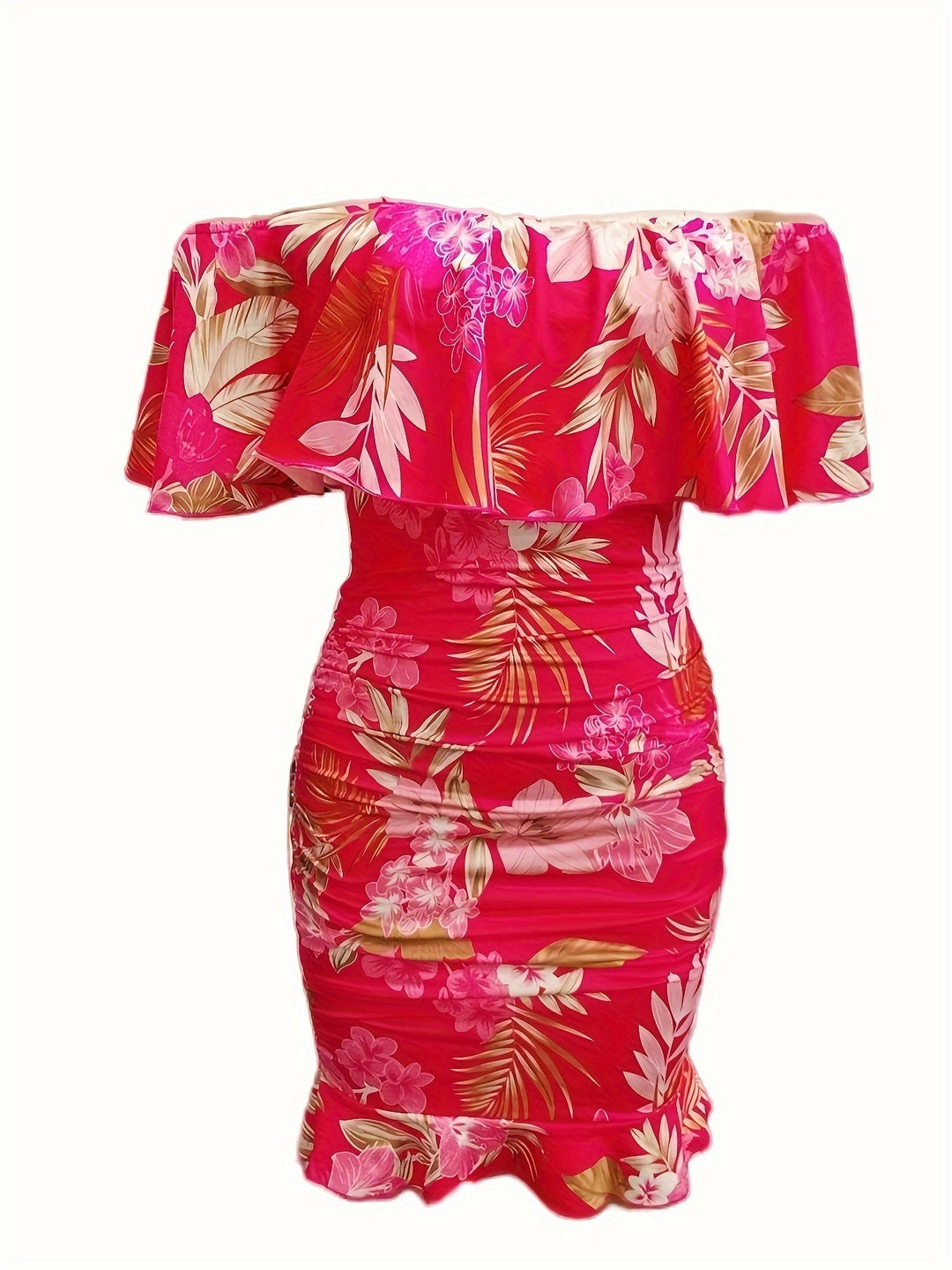 Naomi | Off-Shoulder Ruffle Dress