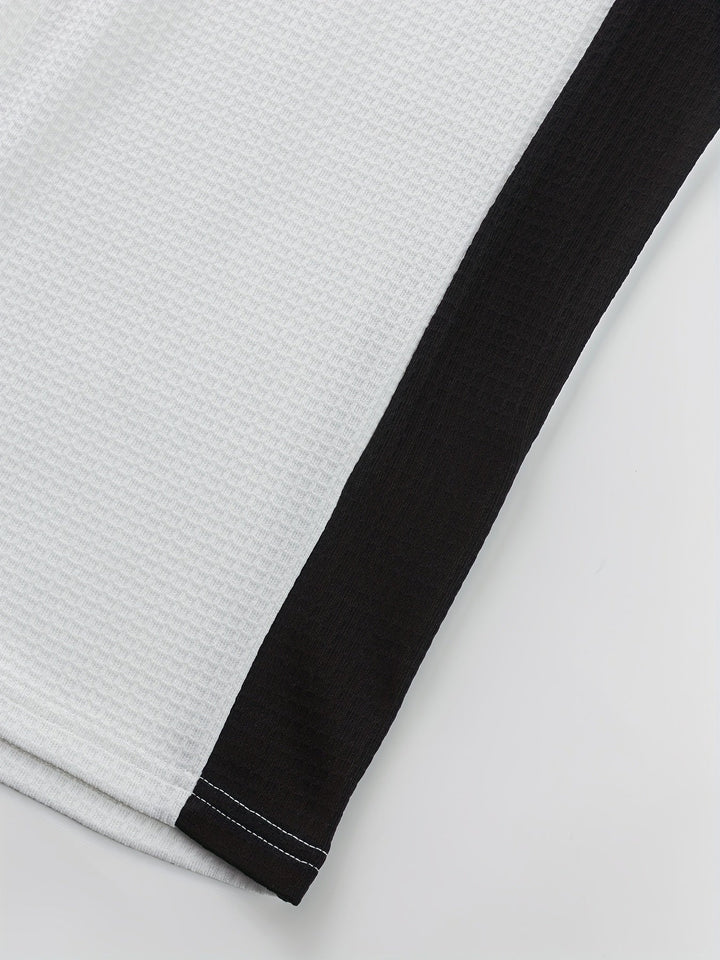 Curtis | Texturerad långärmad Henley