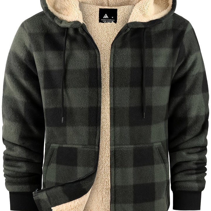 Declan | Mysig Hooded Zip-Up Jacka