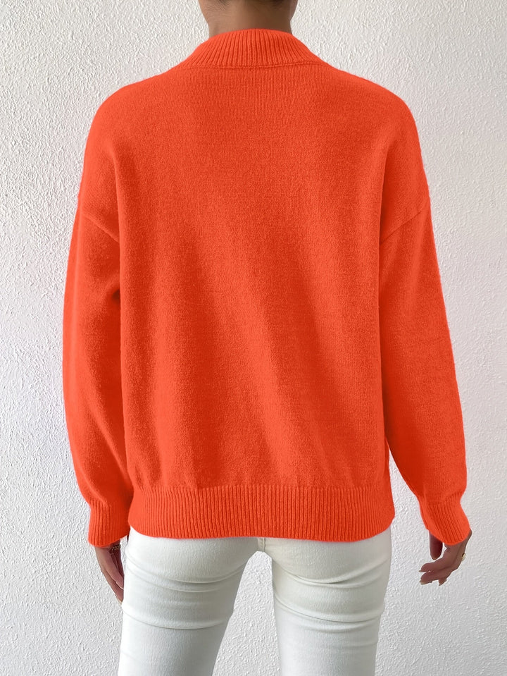 Lorelei | Förfinad Mock Neck Tröja
