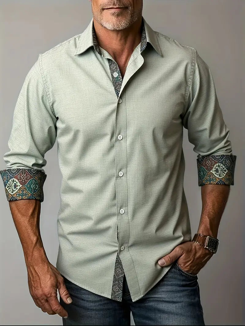 Theo | Skräddarsydd Button-Up Skjorta