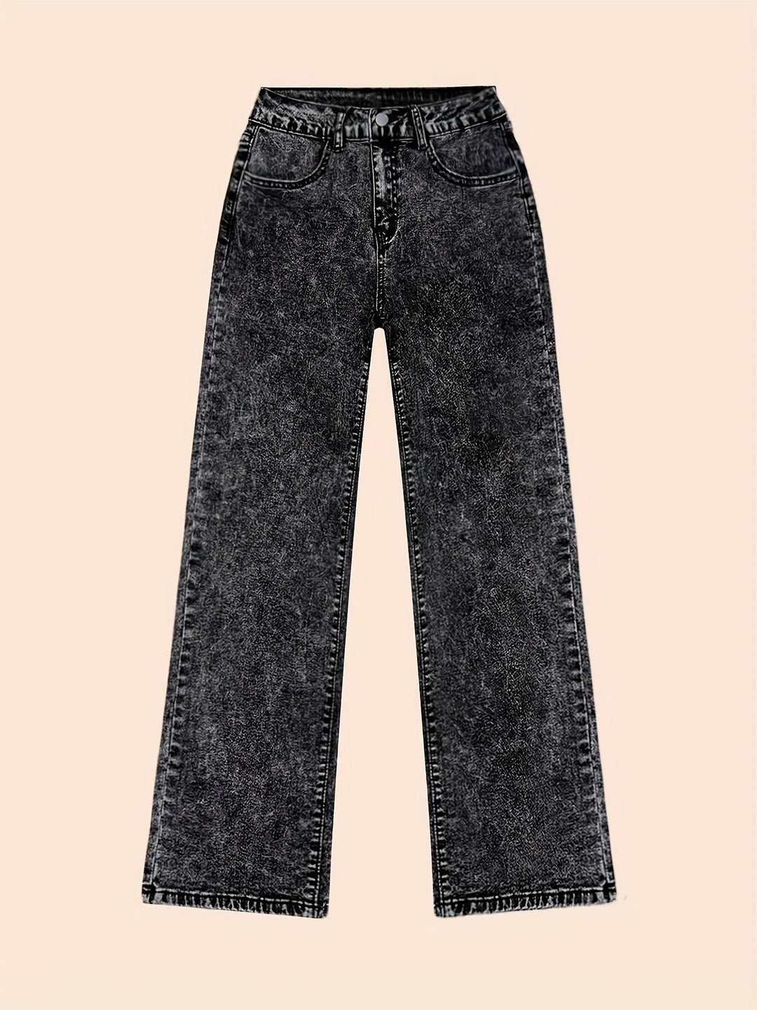 Tamsin | Högmidjade Vida Jeans
