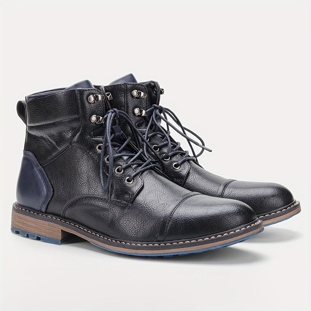 Rupert | Finsydda Cap-Toe Ankstövlar