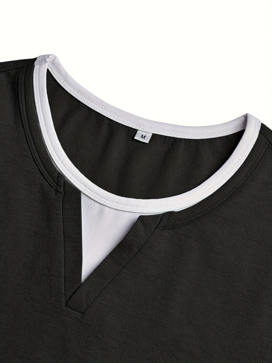 Nathan | Raffinerad Notch-Neck Henley Skjorta
