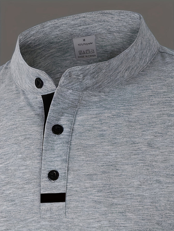Jasper | Raffinerad långärmad Henley