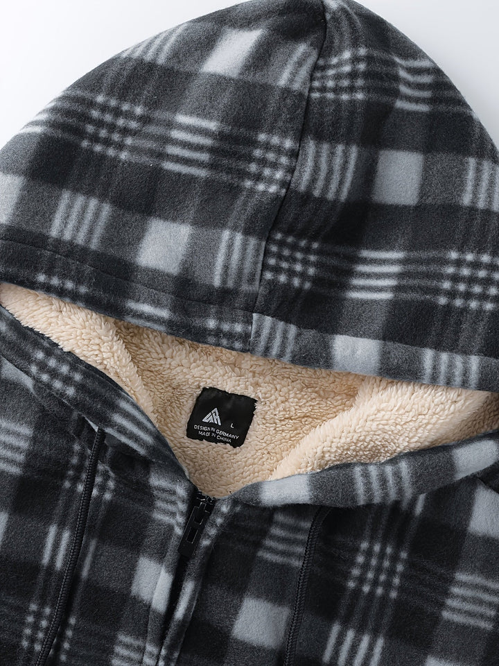 Declan | Mysig Hooded Zip-Up Jacka