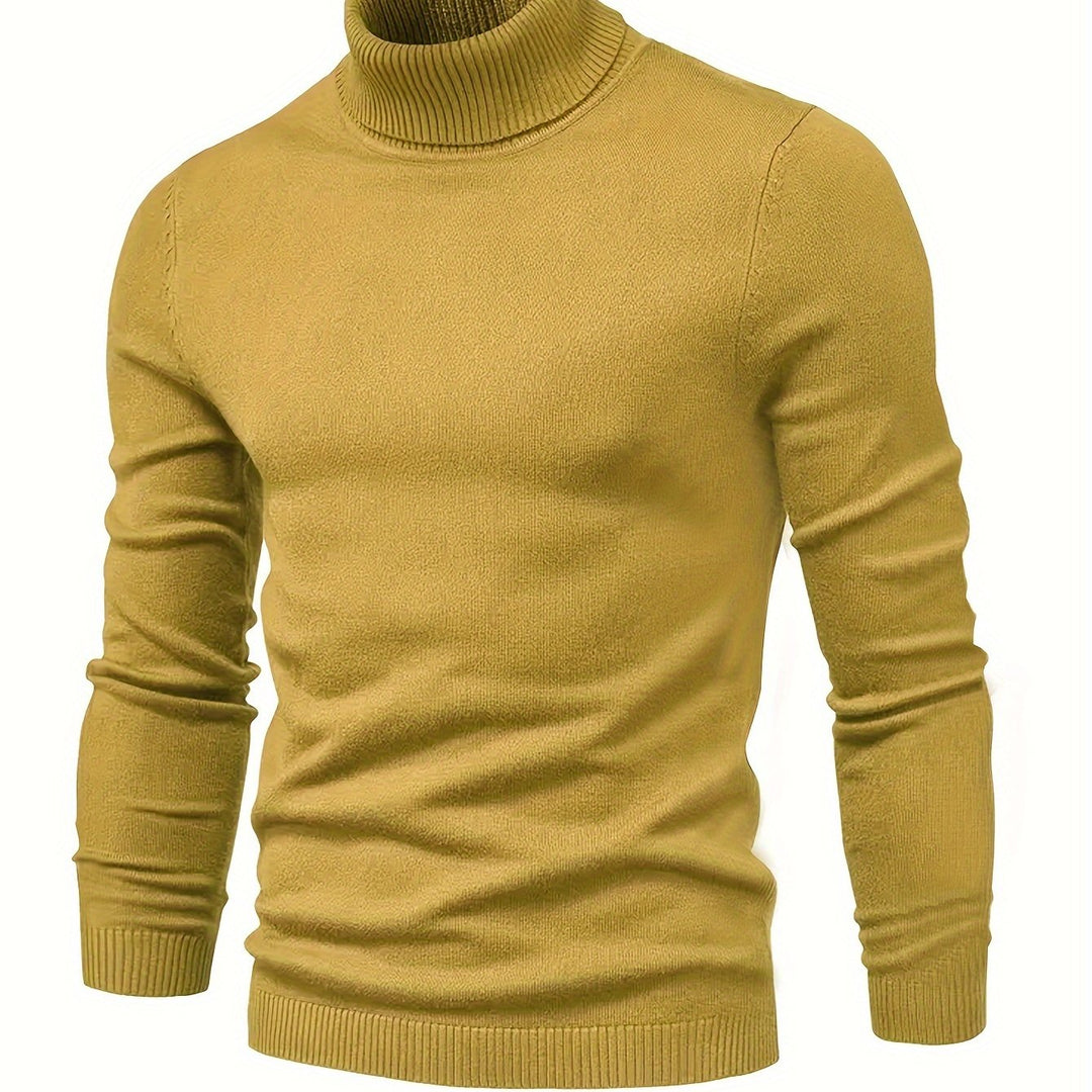 Malcolm | Klassisk Mock-Neck Tröja