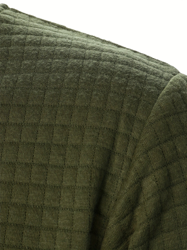 Raymond | Texturerad Zip-Up Bomberjacka