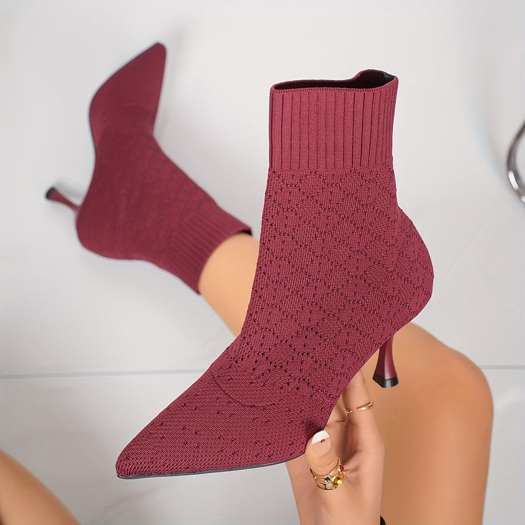 Tamsin | Spetsiga Sockstil Ankelskor