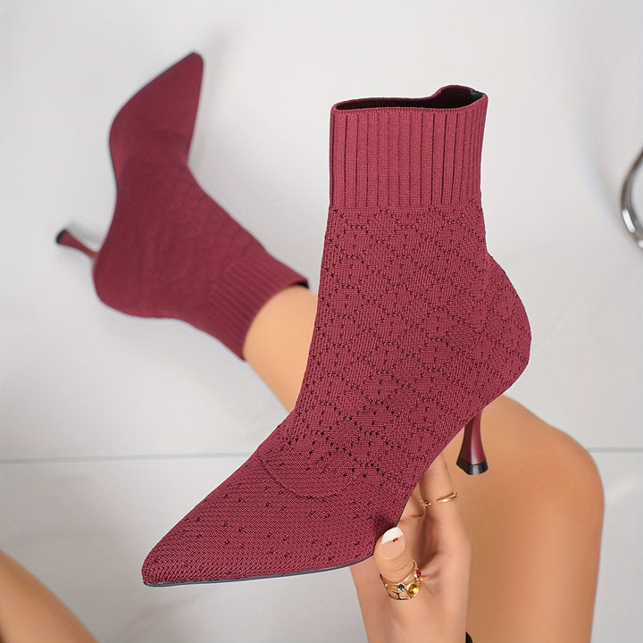 Tamsin | Spetsiga Sockstil Ankelskor