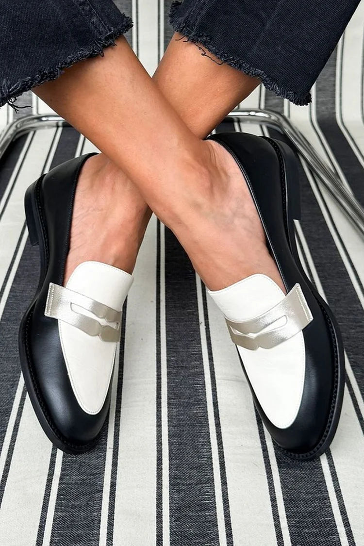 Alicia | Stiliga Monokroma Premium Loafers