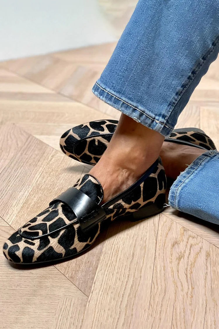 Myrtle | Elegant Djurtryck Loafer