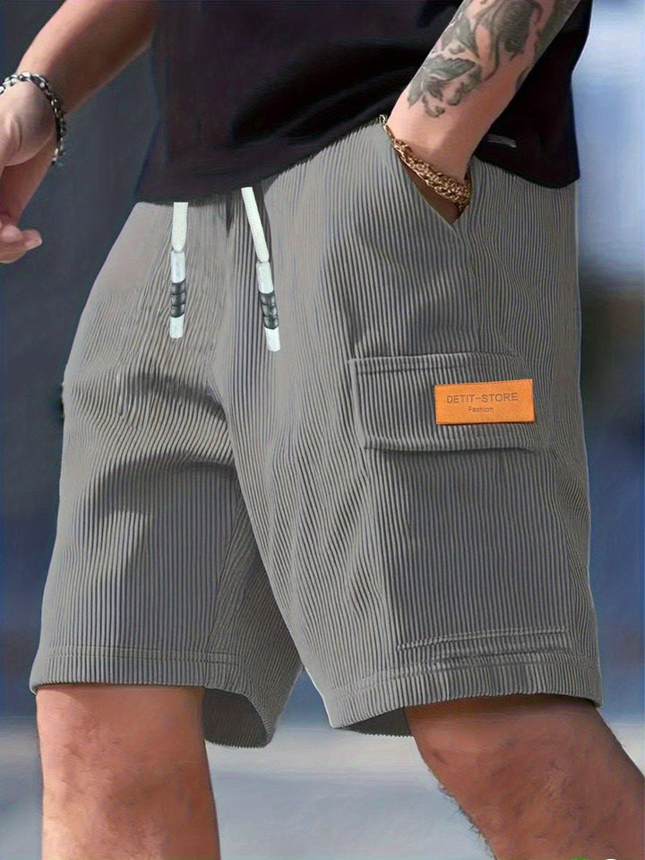 Griffin | Texturerade Cargo Shorts