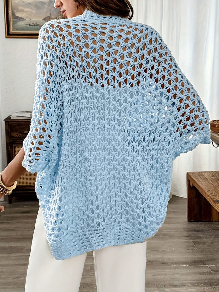 Susannah | Öppen Framsida Batwing Kofta