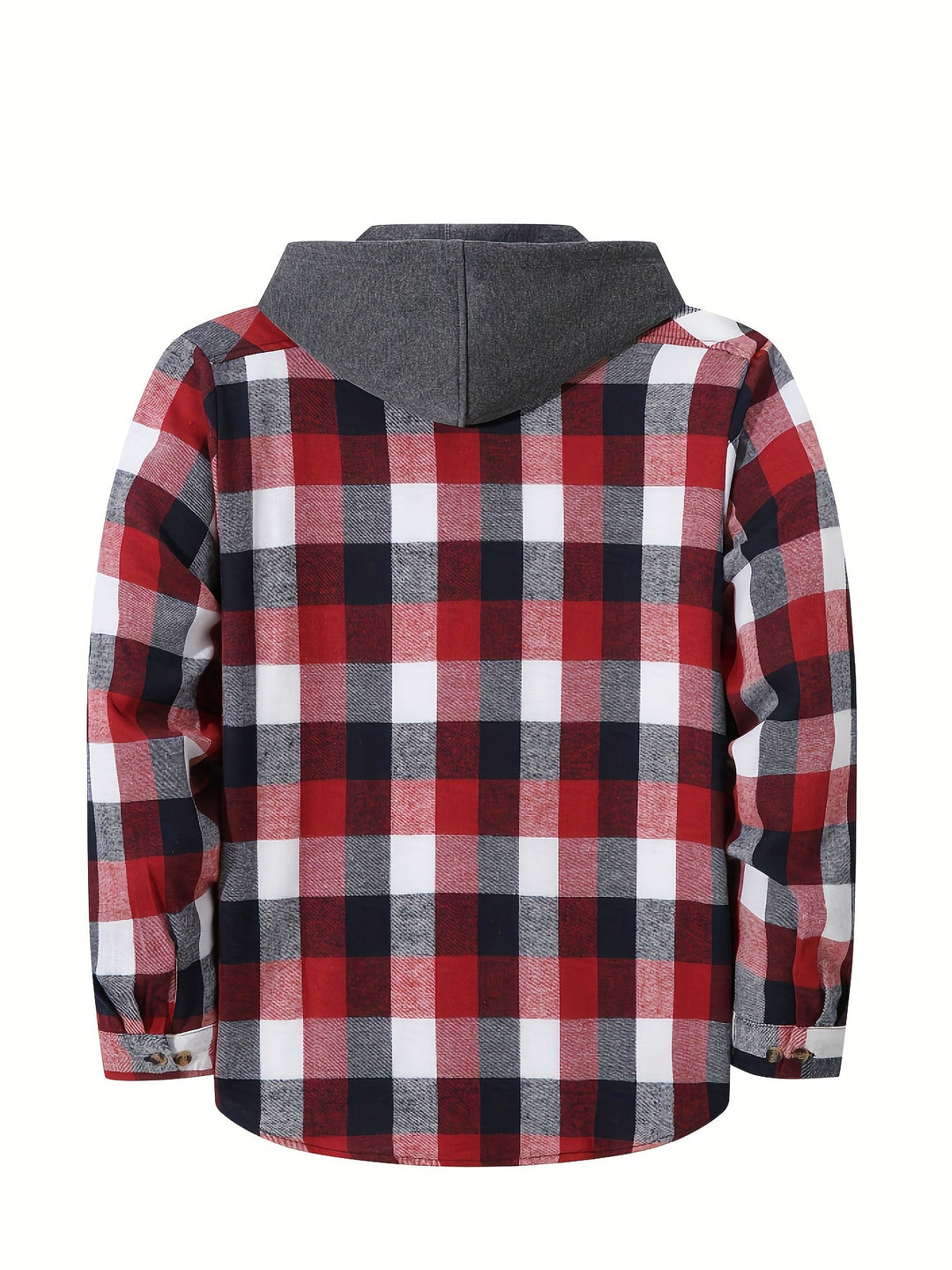 Braxton | Rutig Hoodie Skjorta
