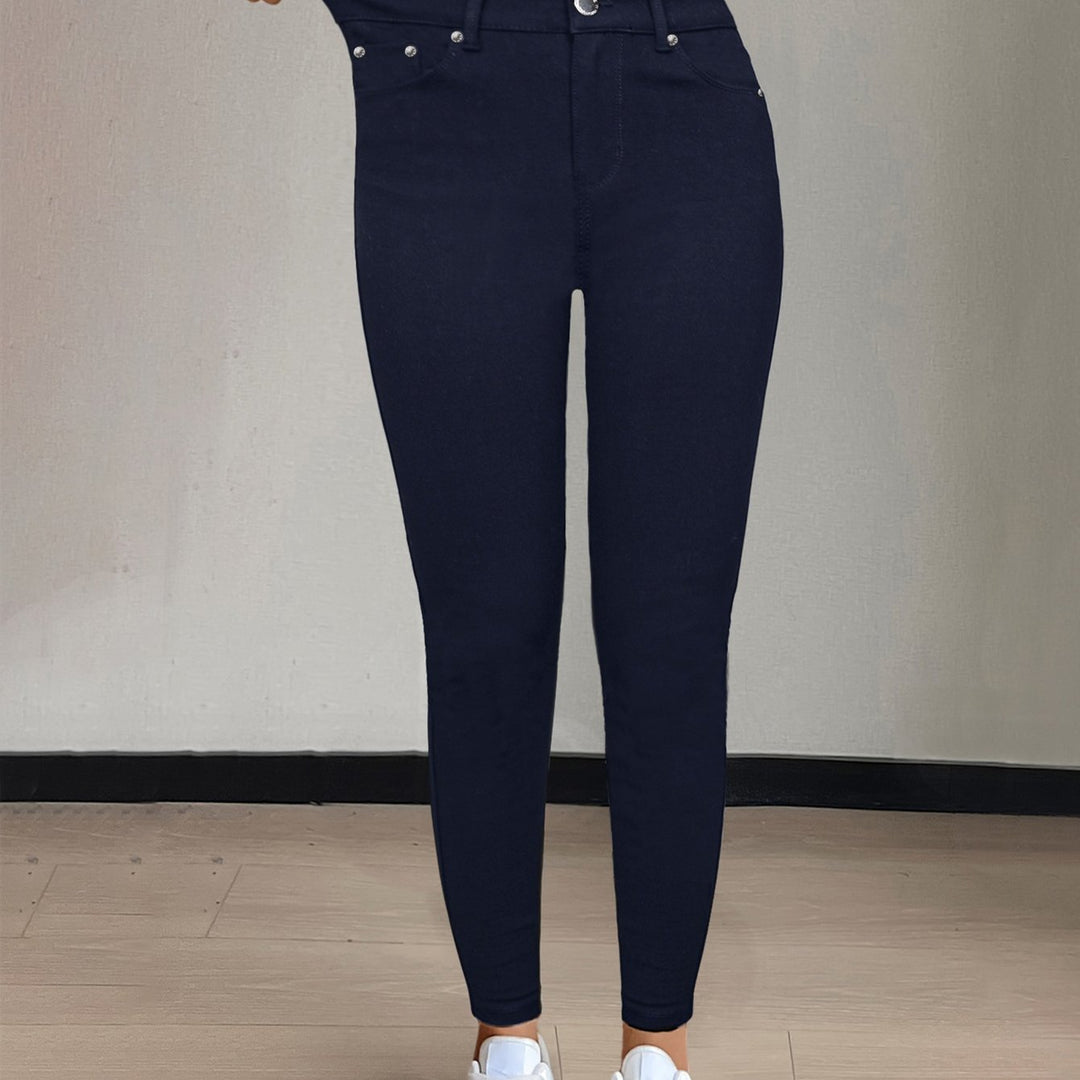Sylvie | Högmidjade Skinny Jeans