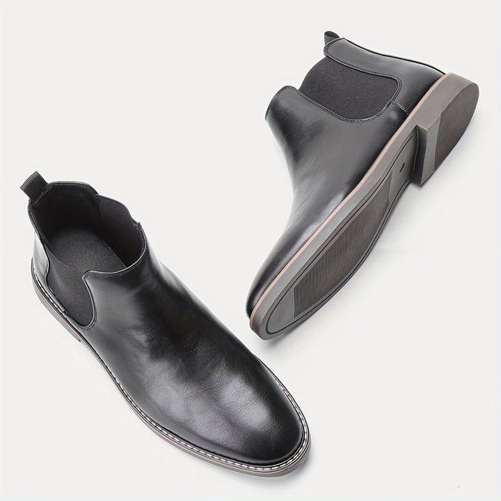 Nelson | Raffinerade Slip-On Chelsea Boots