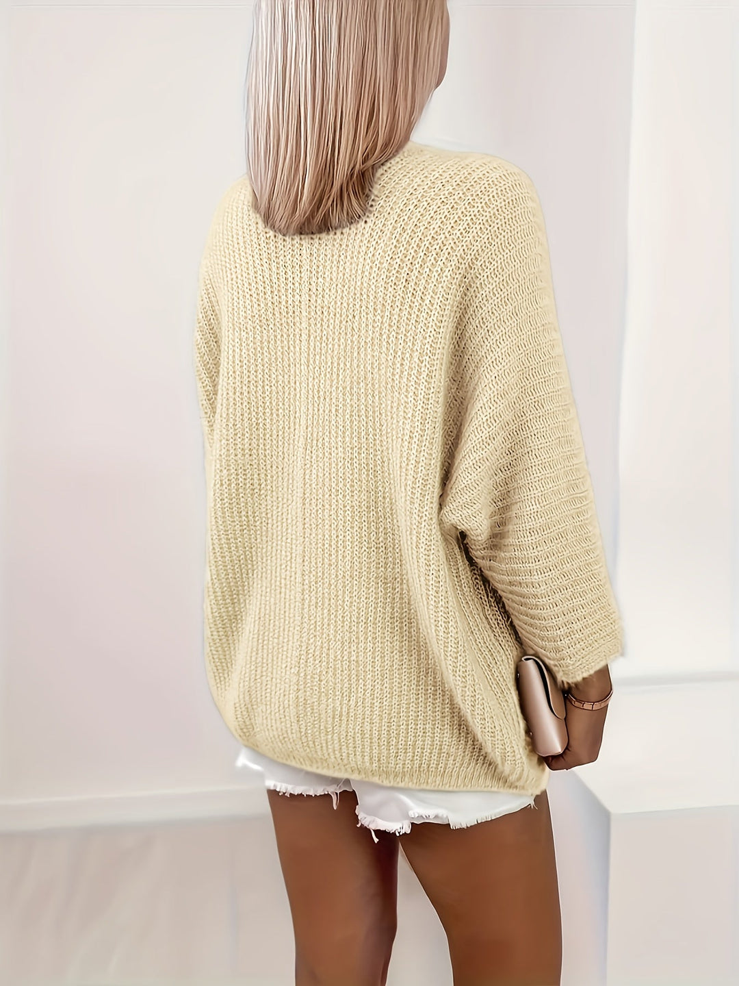 Bridget | Avslappnad Öppen Framsidan Cardigan