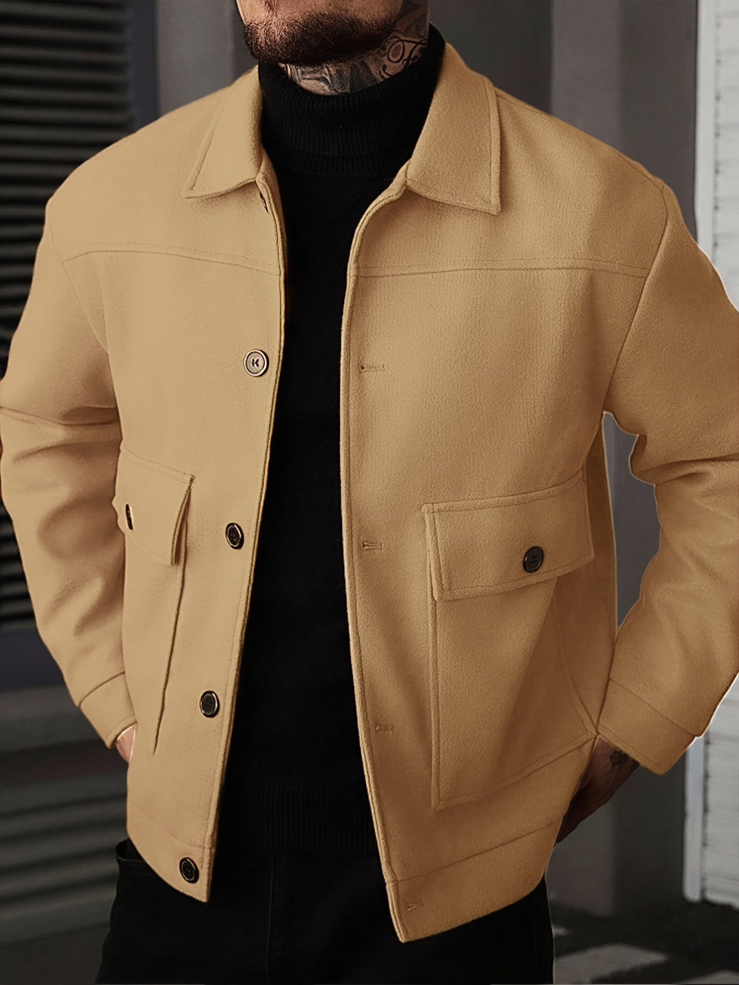 Donovan | Strukturerad Utility Jacka