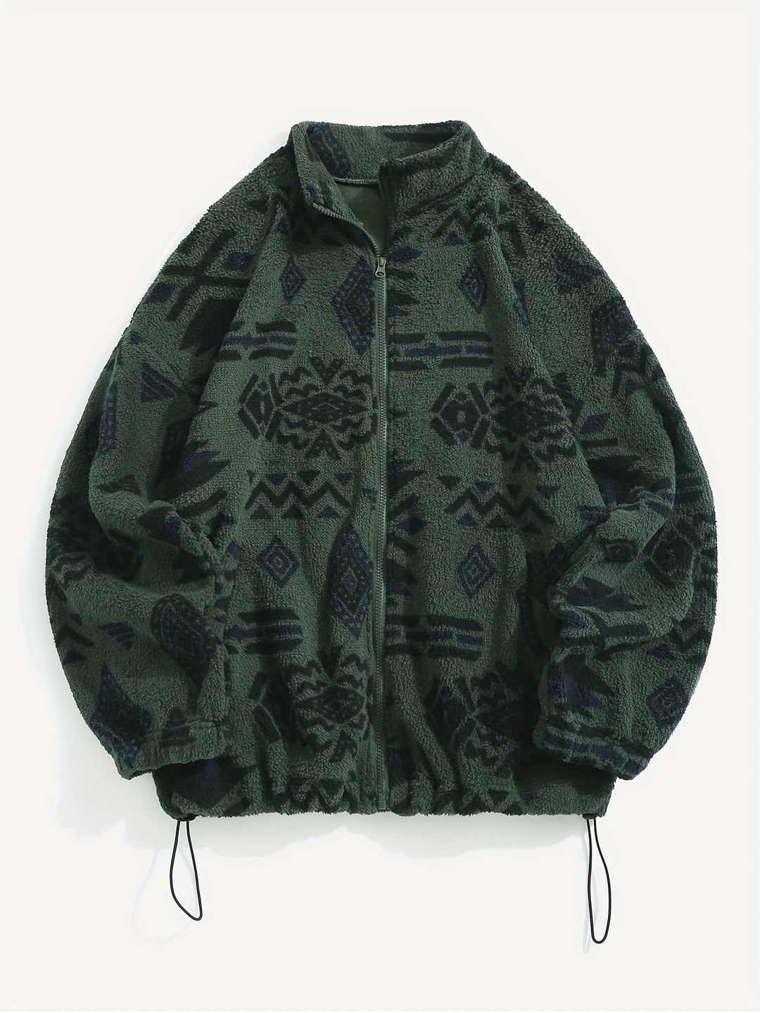Carmen | Mönstrad Zip-Up Jacka