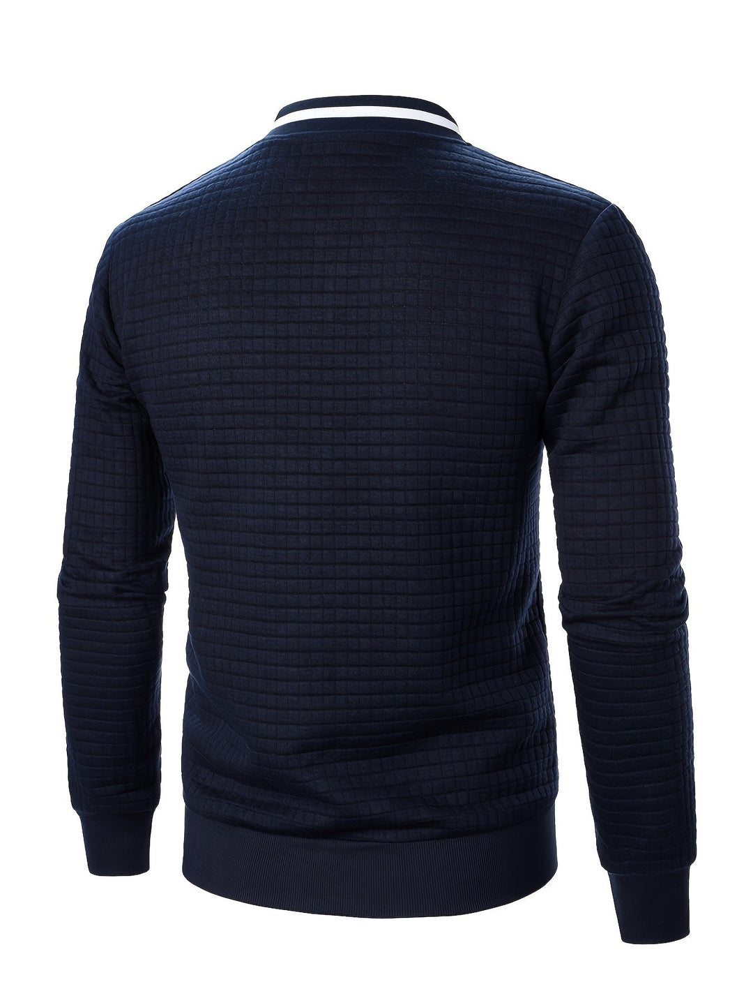 Raymond | Texturerad Zip-Up Bomberjacka