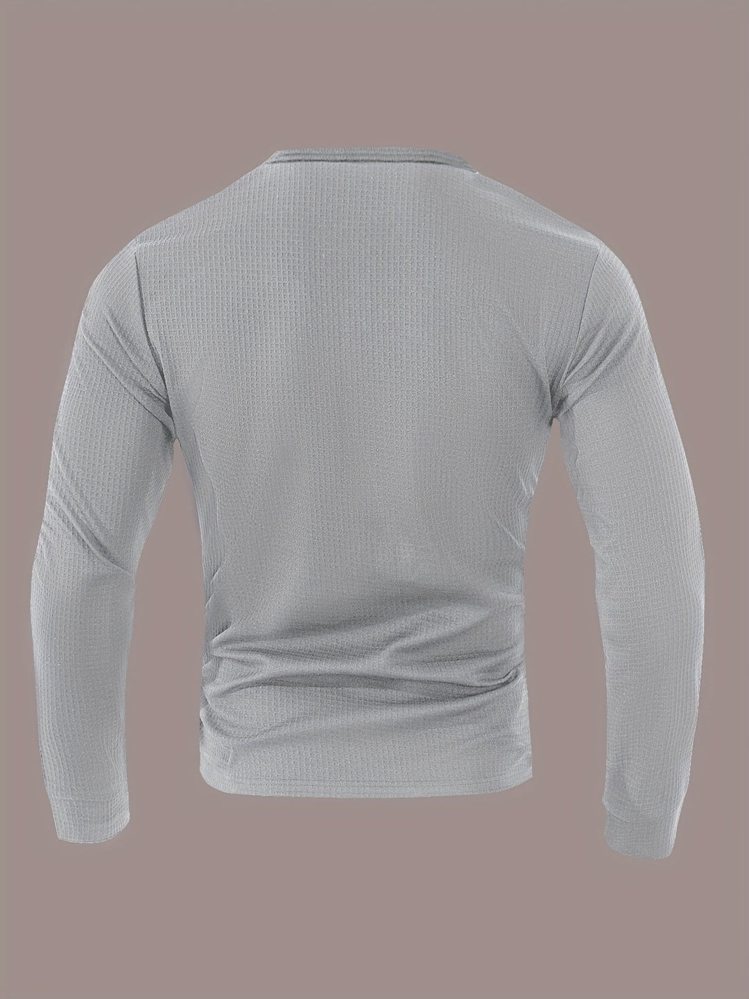 Curtis | Texturerad långärmad Henley