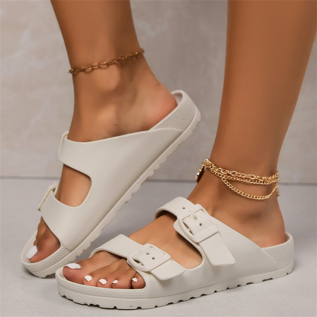 Simone | Dubbelspänne Komfort Sandaler