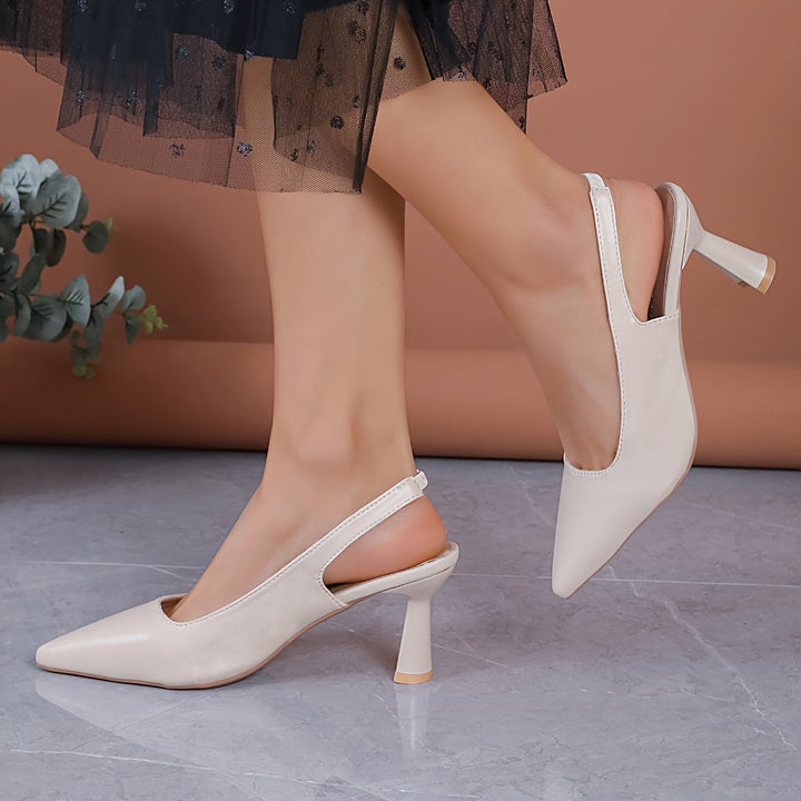 Sophia | Elegant Slingback Spetsiga Klackar
