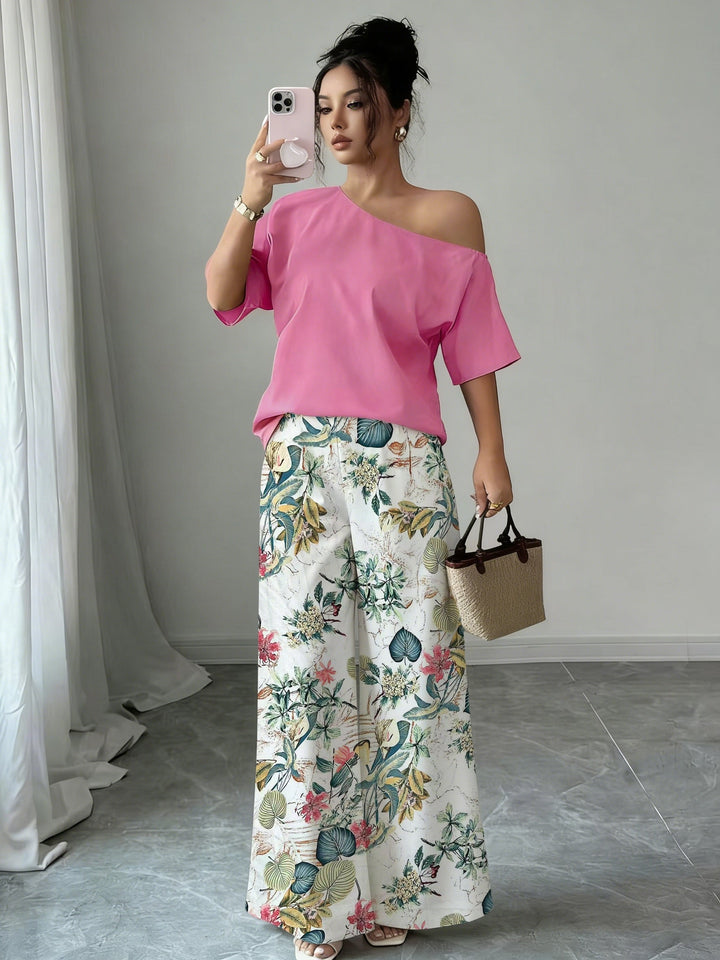 Estella | Off-Shoulder Tvådelad Set