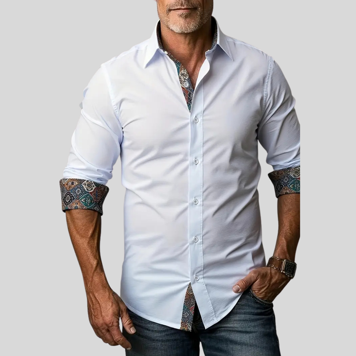 Theo | Skräddarsydd Button-Up Skjorta