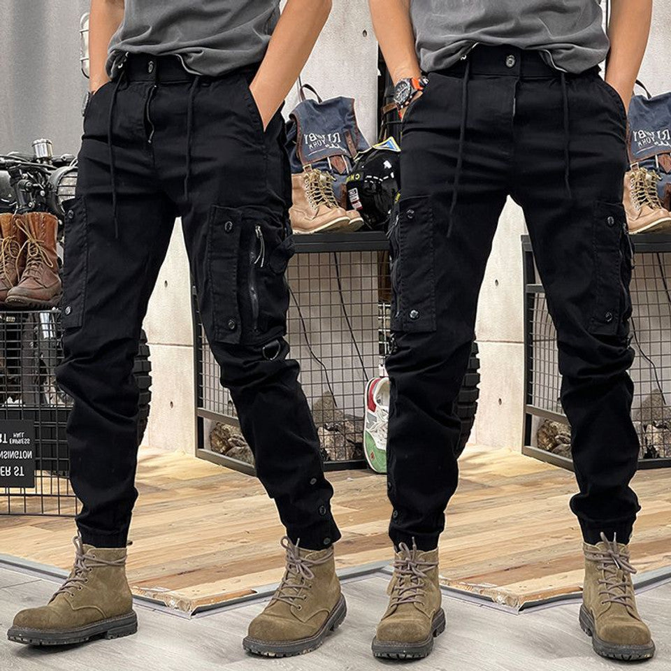 Walter | Premium Cargo Byxor med Flera Fickor