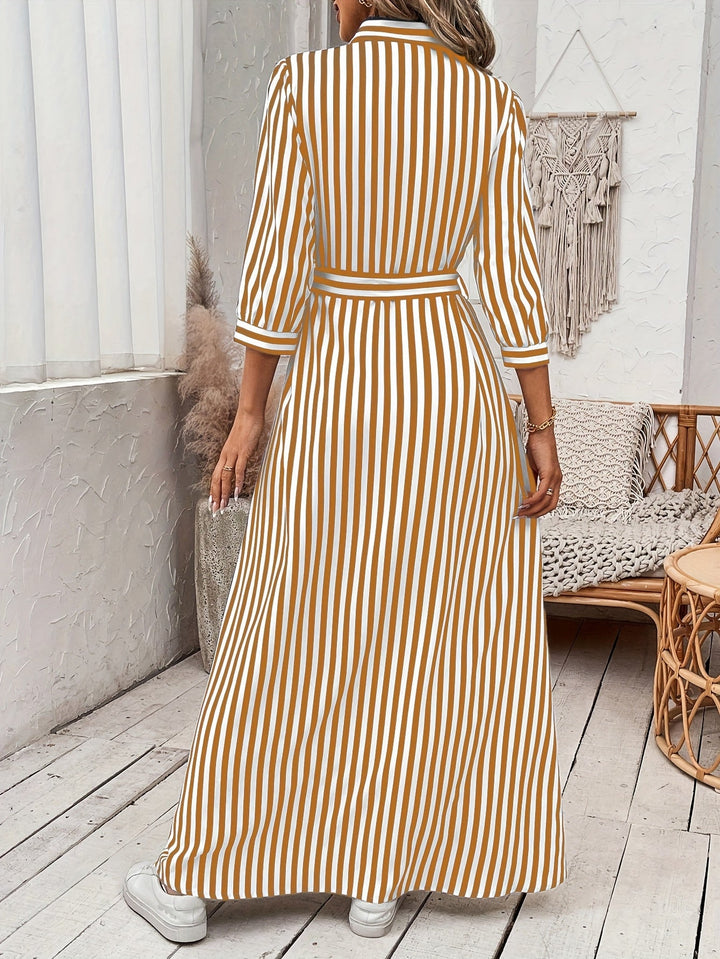Meredith | Bälteklänning Maxi