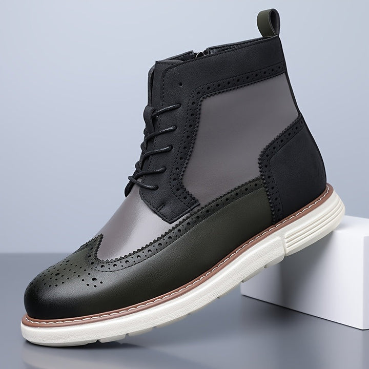 Lawrence | Raffinerade Wingtip Ankelstövlar