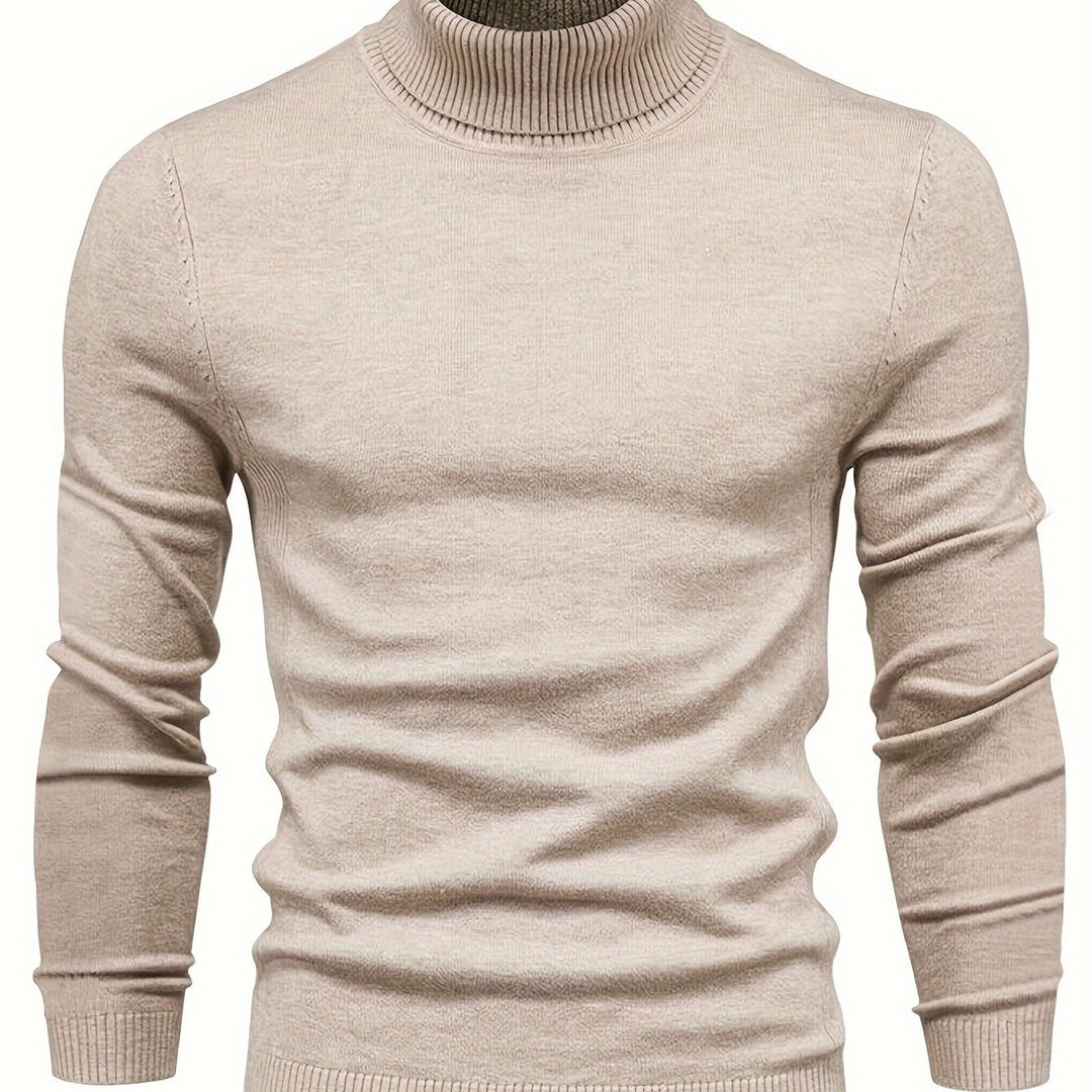 Malcolm | Klassisk Mock-Neck Tröja