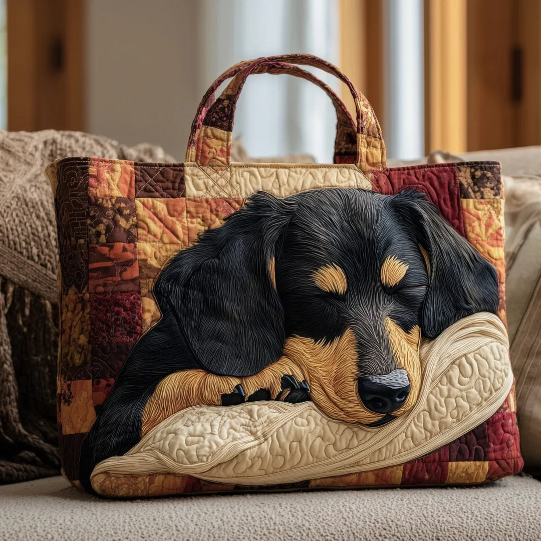 Tiffany | Elegant Hundkonst Tote-väska