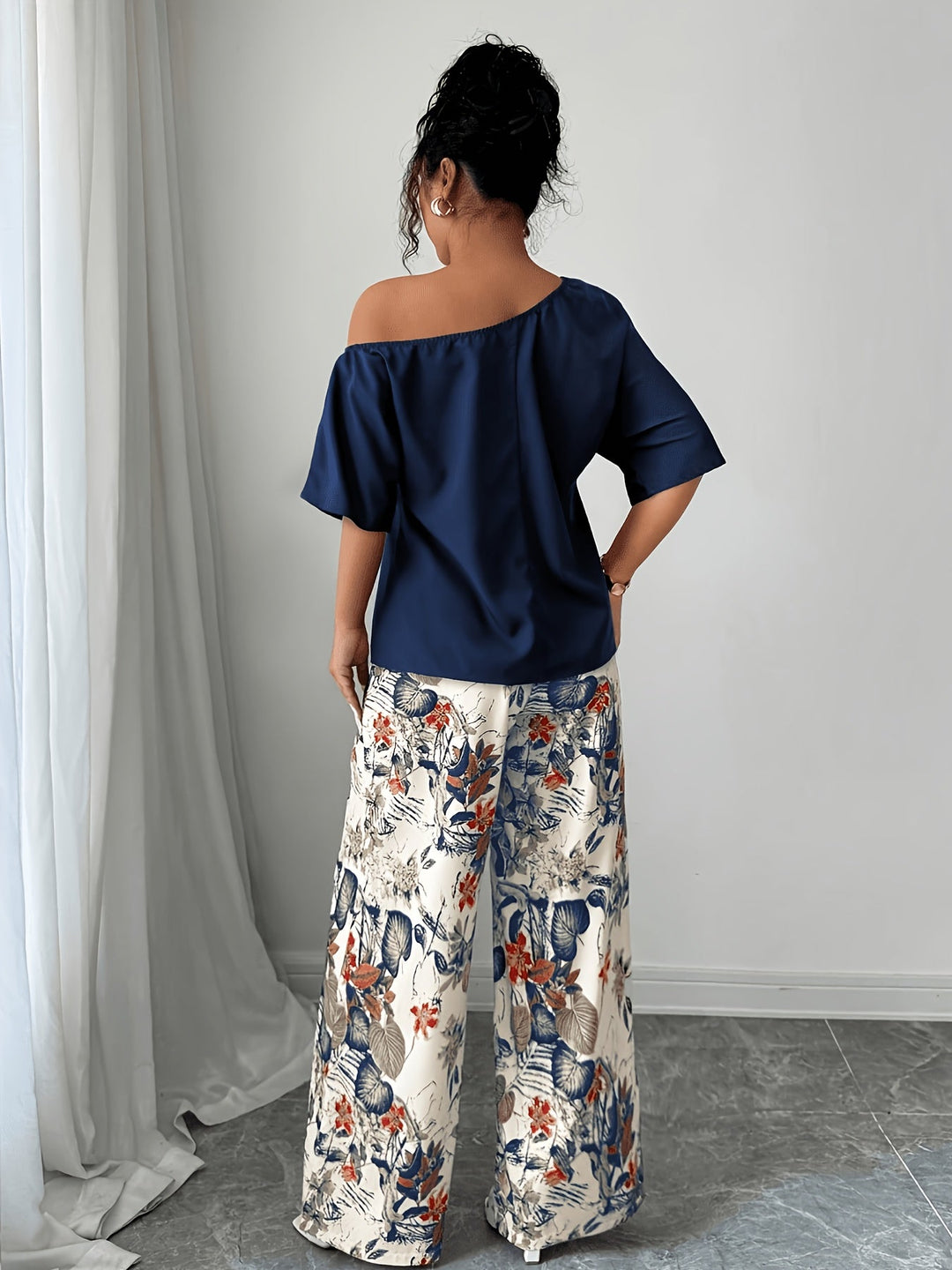 Estella | Off-Shoulder Tvådelad Set