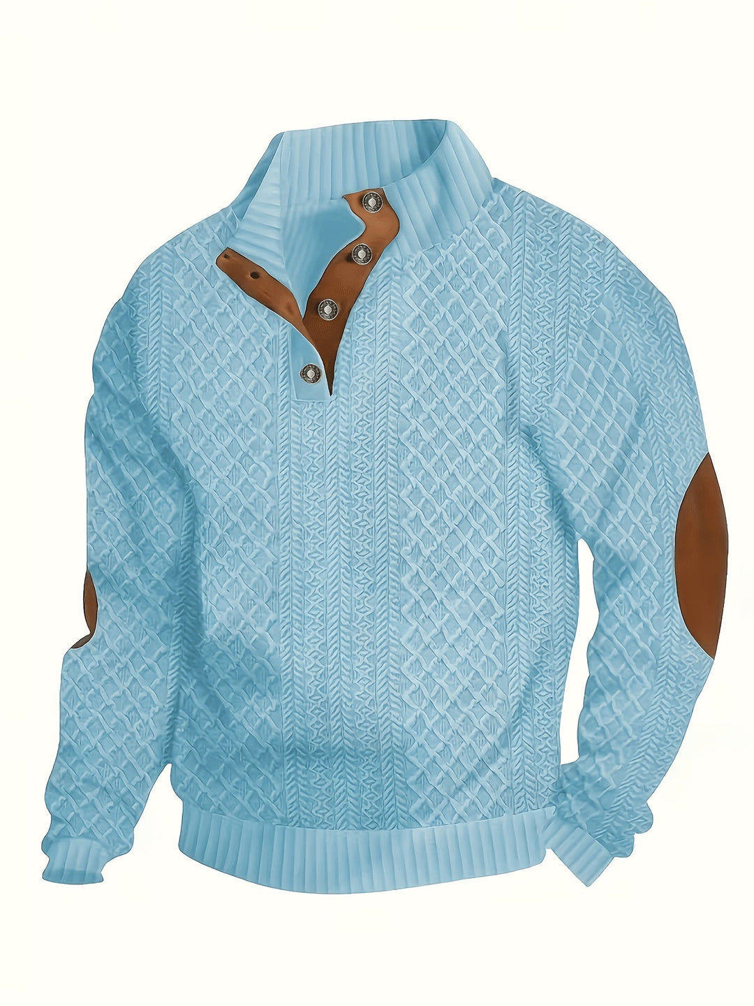 Ronan | Ståkrage Knapp Henley Tröja