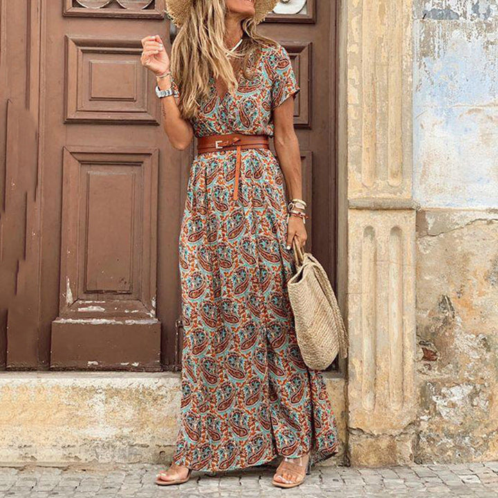Ophelia | Boho Maxi Klänning
