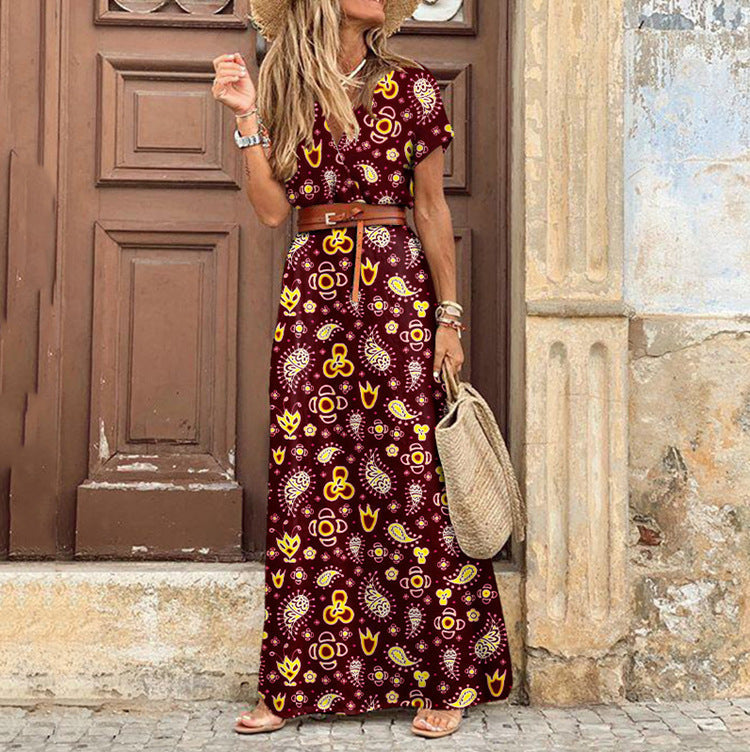 Ophelia | Boho Maxi Klänning