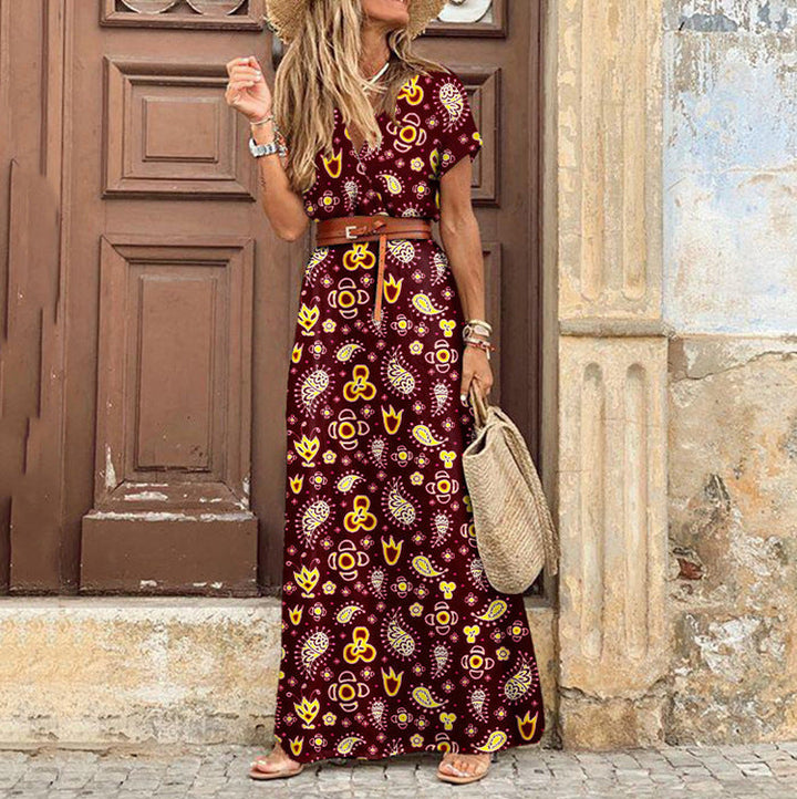 Ophelia | Boho Maxi Klänning