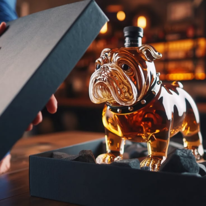 Frank | Whiskyflaska Bulldogdesign