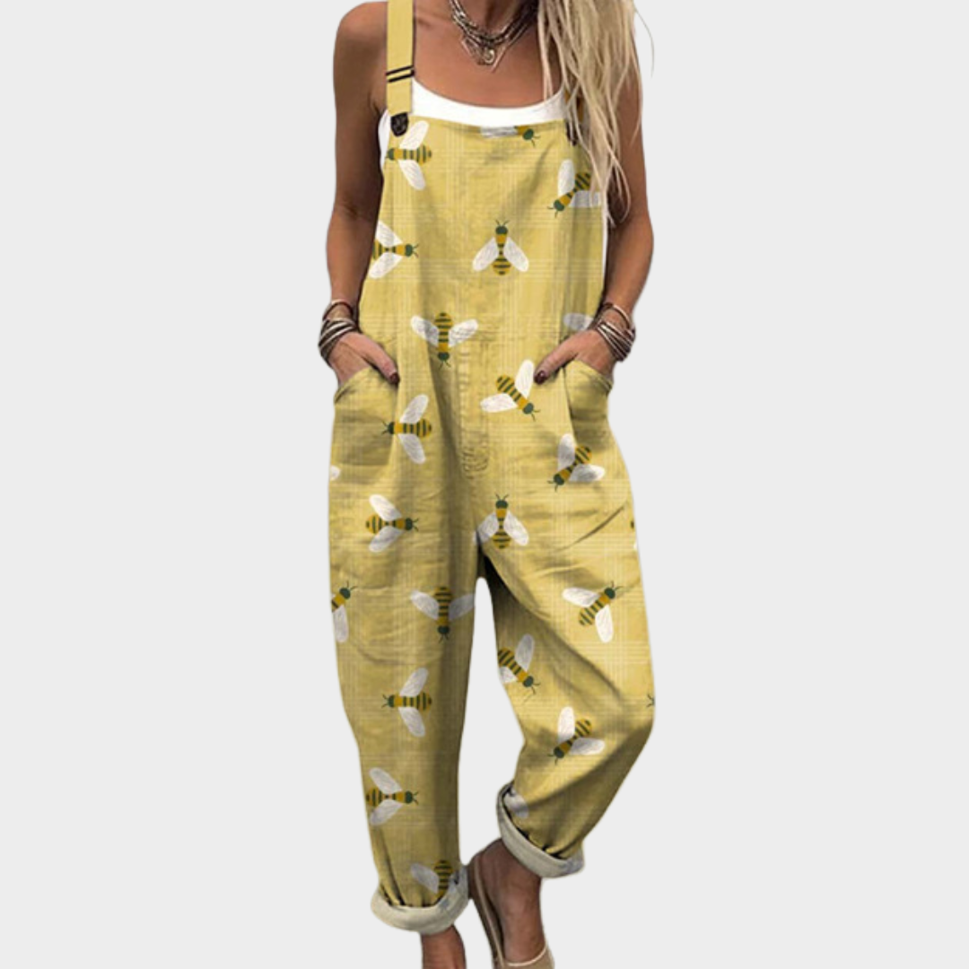 Briana | Bekväm Bi-konst Pocket Jumpsuit