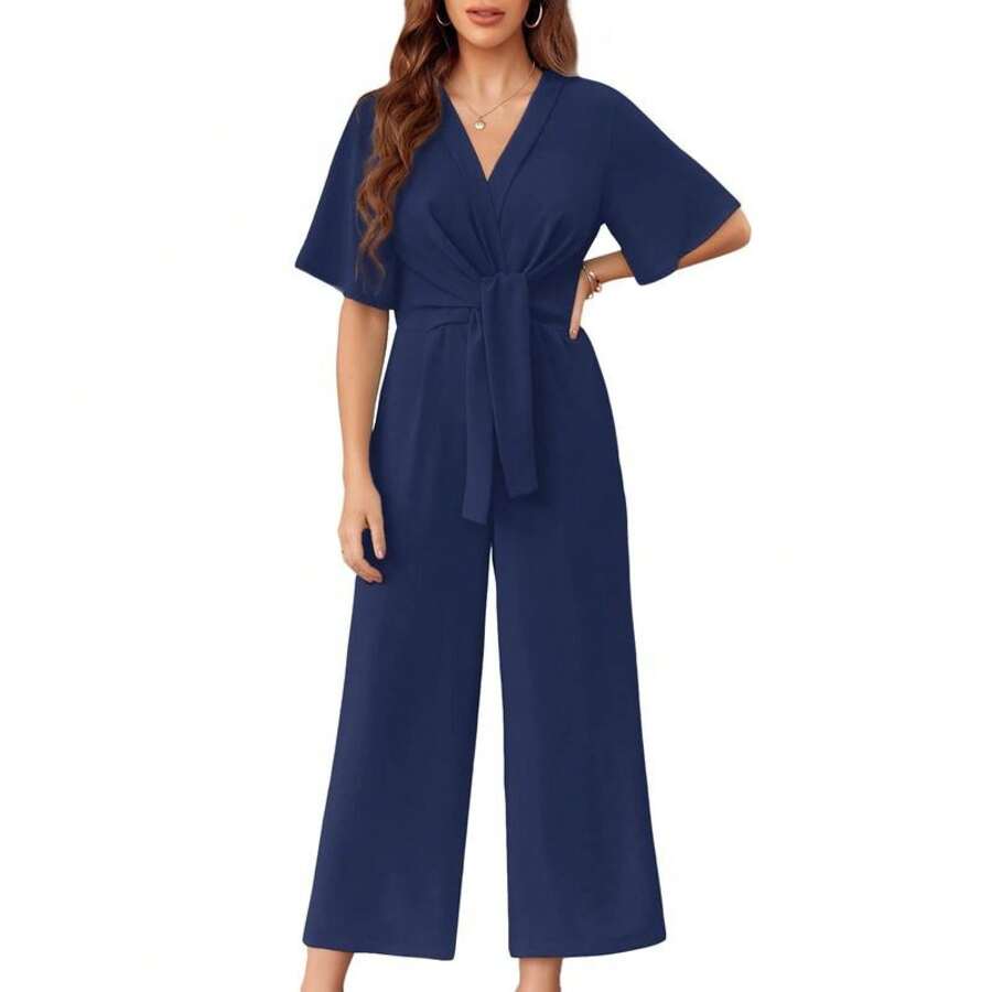 Gabriella | Elegant Sommar Knyt Jumpsuits