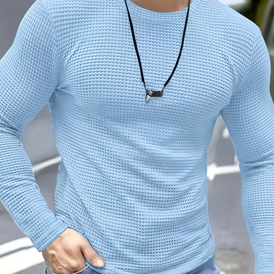 Bruno | Texturerad långärmad topp