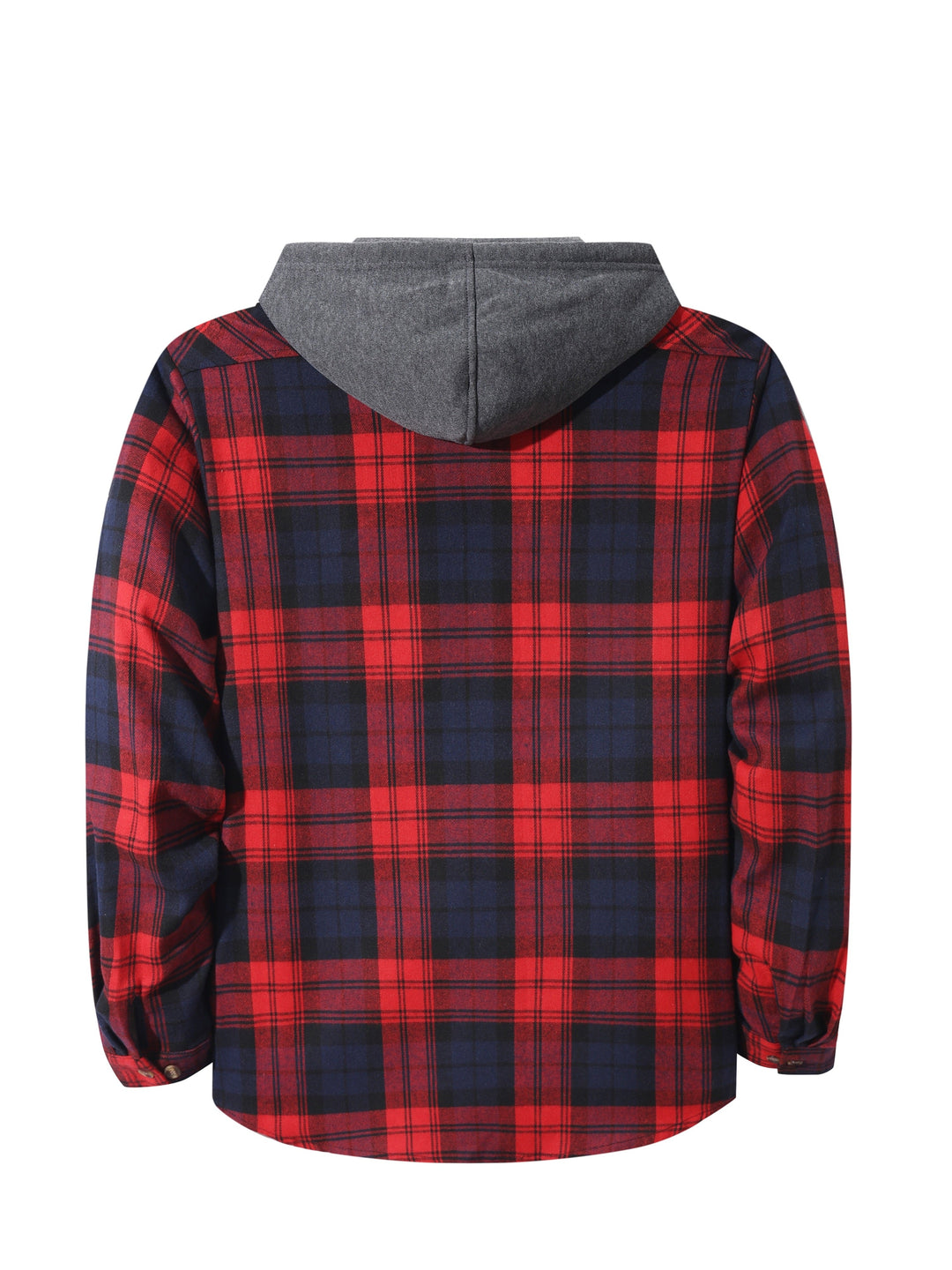 Braxton | Rutig Hoodie Skjorta
